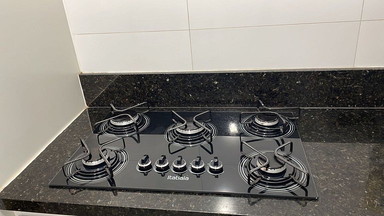 Very close to everywhere. Close to Bueno and Marista, Comple