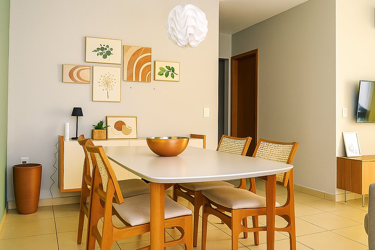 Serra Dourada! Everything nearby Jd. Goiás / 3 bedrooms / 2