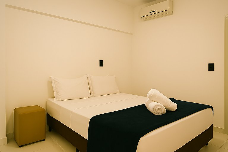 Apartamento totalmente amueblado cerca de centro comercial,