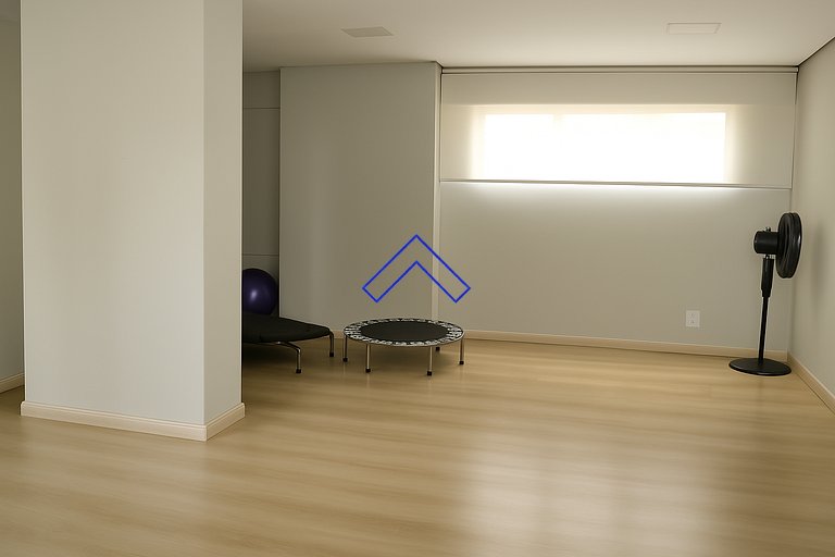 Muito conforto! Cama King Size e muito Lazer