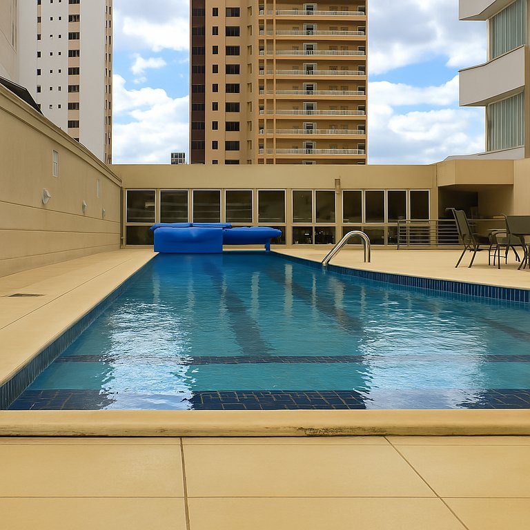 Perto Shopping, Parque Flamboyant, Oscar Niemeyer, Piscina,
