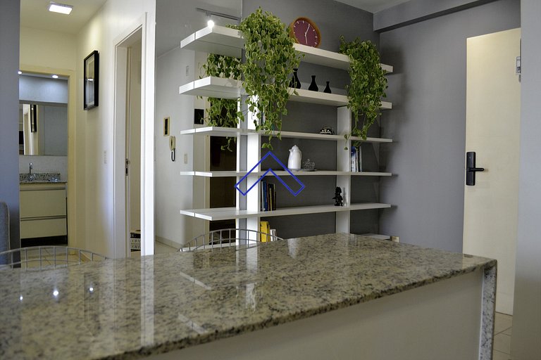 U1104A - Modern apartment with 2 bedrooms, pool and view.