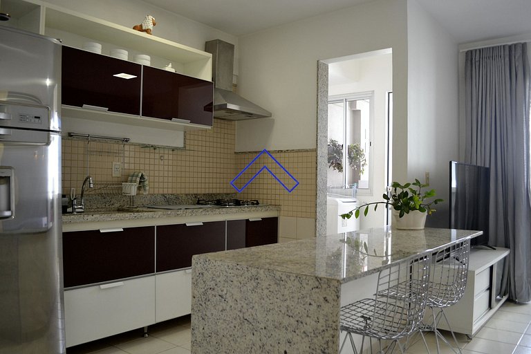 U1104A - Modern apartment with 2 bedrooms, pool and view.