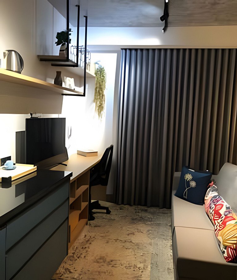 Charmoso Flat para Quem Impressiona