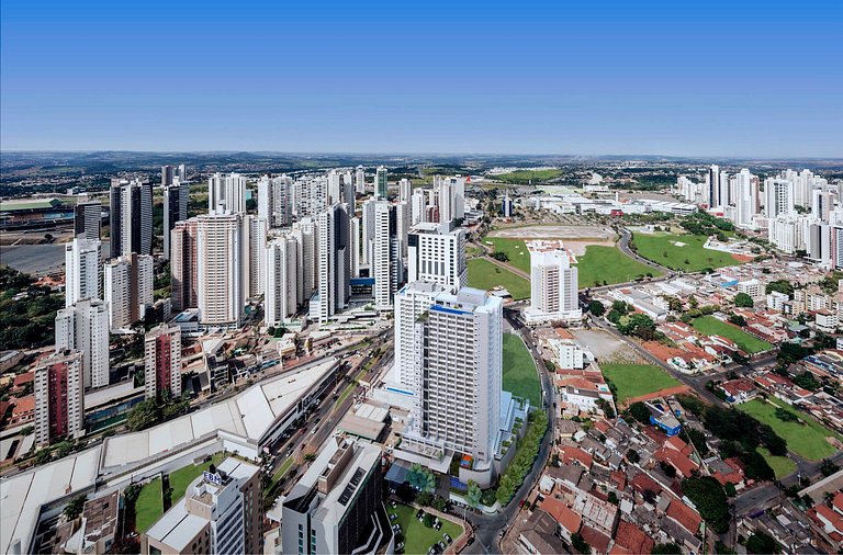 ¡Viviendo en las nubes! Vista espectacular de Goiânia