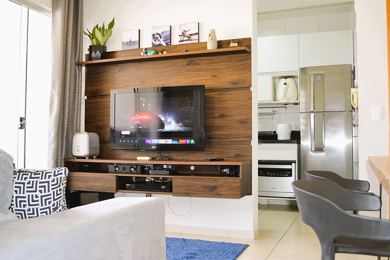 Near Serra Dourada | Wi-Fi 700MB | 3 BR