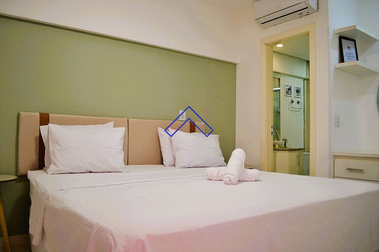 A lot of comfort! King size bed and plenty of leisure activi