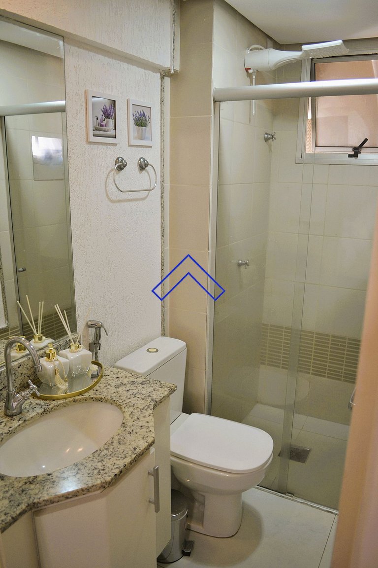 A lot of comfort! King size bed and plenty of leisure activi