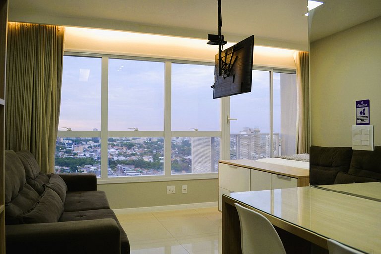 Vivendo nas Nuvens! Vista Espetacular de Goiânia