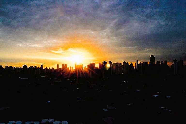 ¡Viviendo en las nubes! Vista espectacular de Goiânia