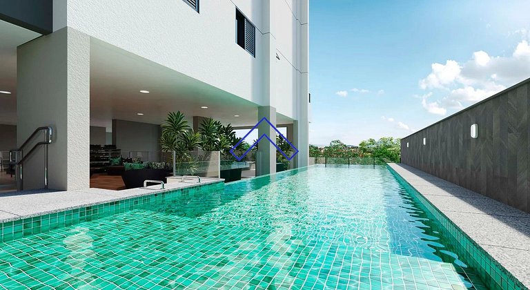 Perto Hospital, Shopping, 3 Suites, Piscina