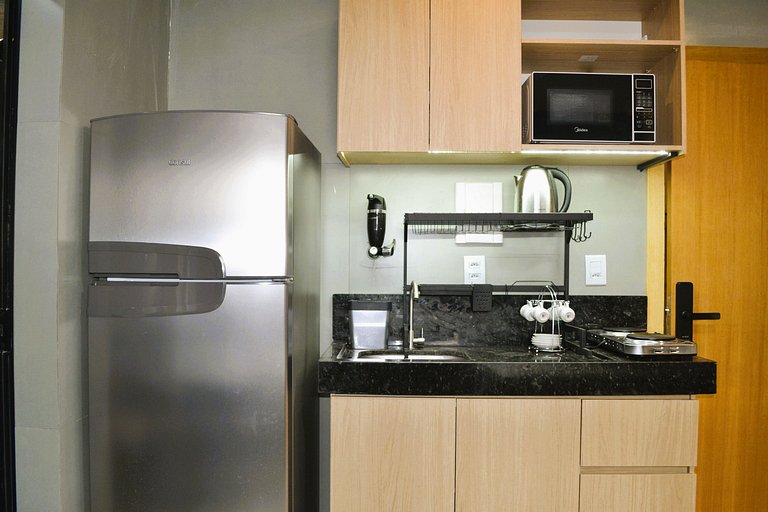 New studio w/ a/c and washing machine