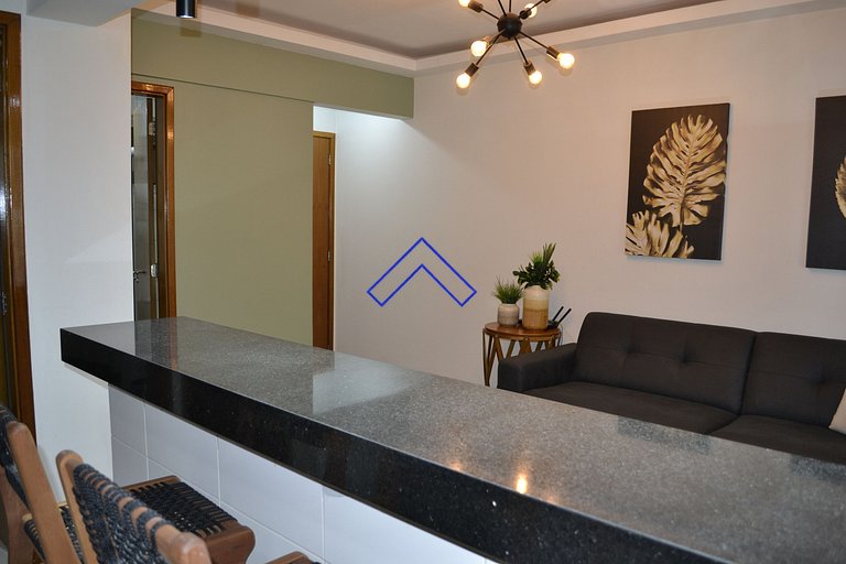 2-BR Apt w/ A/C & private barbecue near Flamboyant