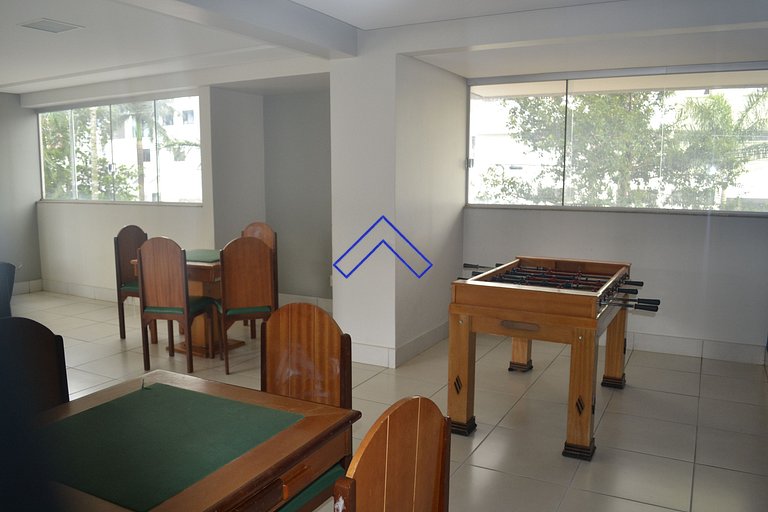 Apt 2Q +Ar +Churrasq Privativa /Próx Flamboyant