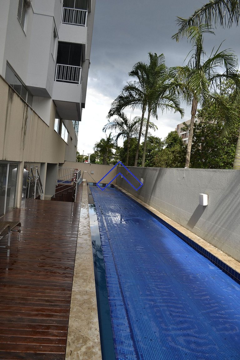 Apt 2Q +Ar +Churrasq Privativa /Próx Flamboyant