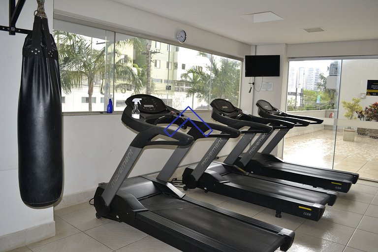 Apt 2Q +Ar +Churrasq Privativa /Próx Flamboyant