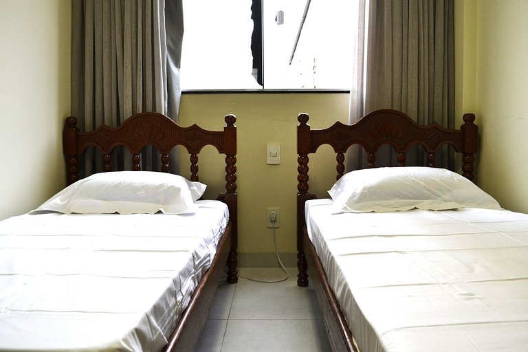 Espaçoso 3 Quartos c/ Suíte | 5min do Buriti Shop