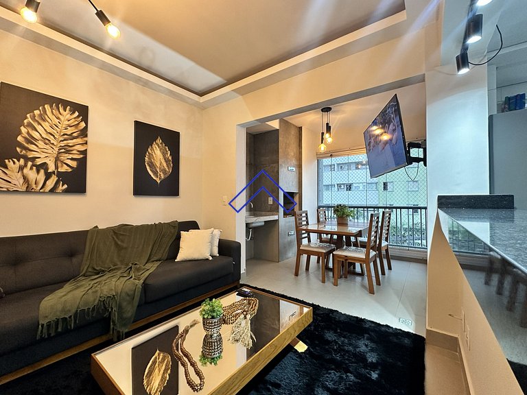 Apt 2Q +Ar +Churrasq Privativa /Próx Flamboyant