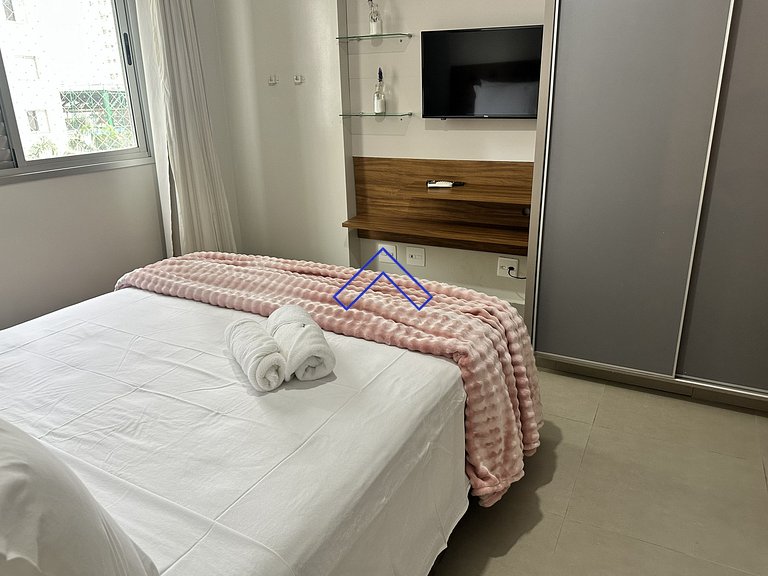 2-BR Apt w/ A/C & private barbecue near Flamboyant