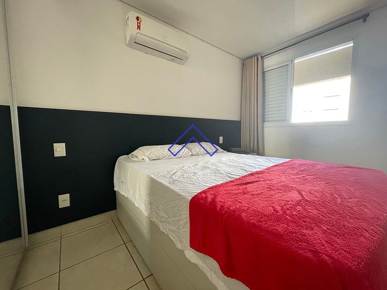 Apt con balcón y área de ocio estilo resort