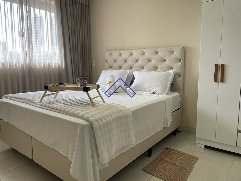Espacioso departamento de 2 habitaciones con suite a 5 minut