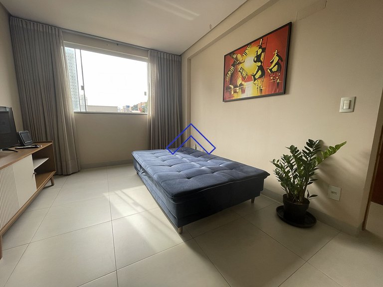 Espacioso departamento de 2 habitaciones con suite a 5 minut