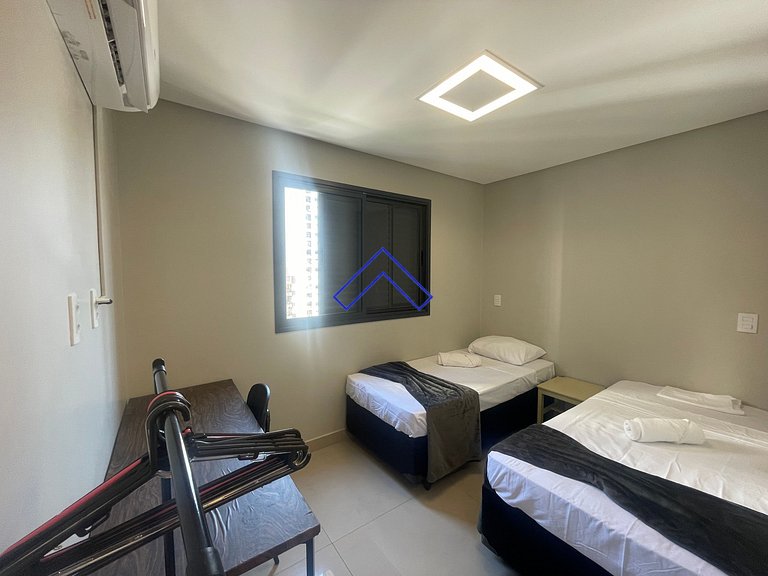 Ritmo Bueno | Apartamento mobiliado de alto padrão no Setor