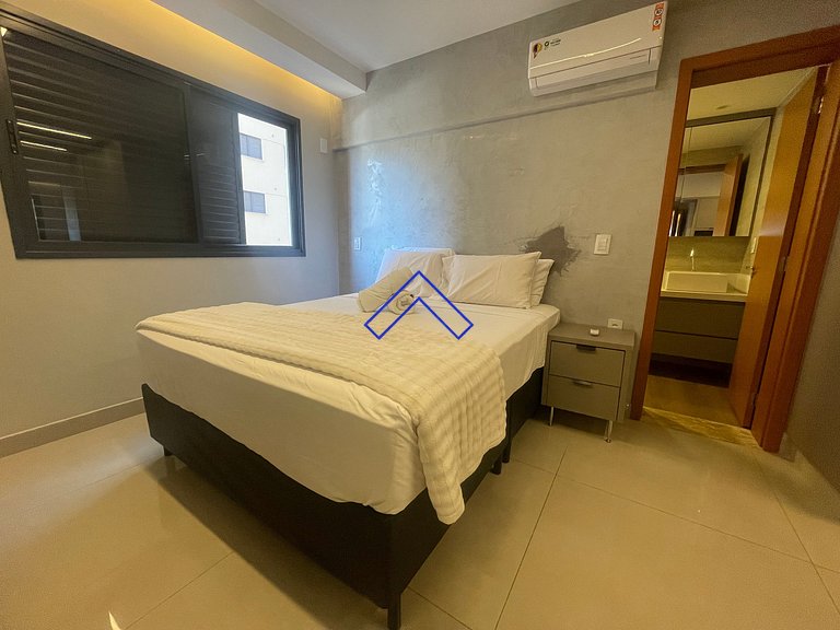 Ritmo Bueno | Apartamento mobiliado de alto padrão no Setor
