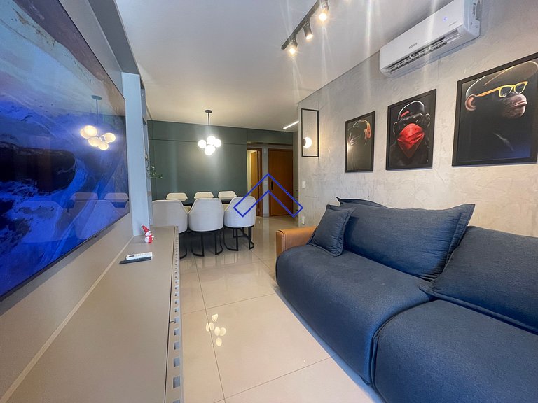 Cerca de hospital, centro comercial, 3 suites, piscina