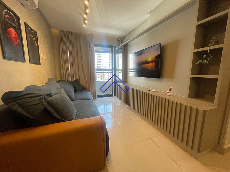 Ritmo Bueno | Apartamento mobiliado de alto padrão no Setor