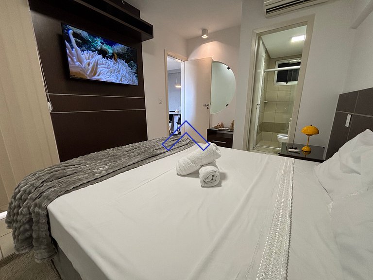 Romántico y encantador, bañera de hidro privada